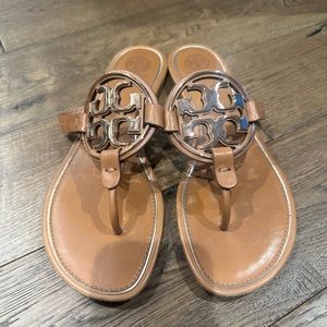 Tory Burch Miller Leather Sandals